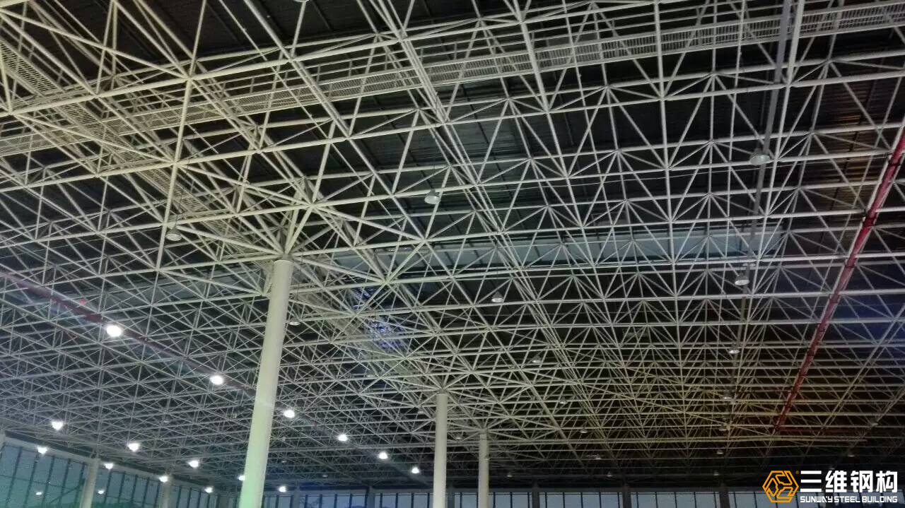 体育馆屋盖网架工程安装